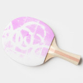 Ping Pong Paddle Tischtennis Schläger (Seitenansicht)