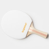 Ping Pong Paddle Tischtennis Schläger (Seitenansicht)
