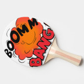 Ping Pong Paddle Tischtennis Schläger (Seitenansicht)