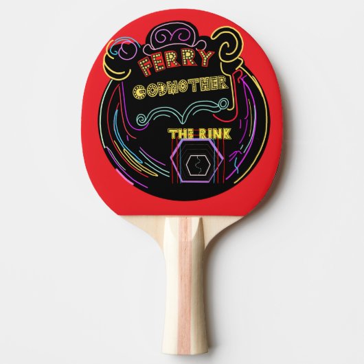 Ping Pong Paddle Tischtennis Schläger (Vorderseite)