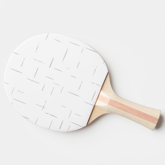 Ping Pong Paddle Tischtennis Schläger (Seitenansicht)