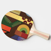Ping Pong Paddle Tischtennis Schläger (Seitenansicht)