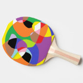 Ping Pong Paddle Tischtennis Schläger (Seitenansicht)
