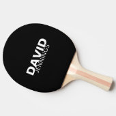 Ping Pong Paddle Tischtennis Schläger (Seitenansicht)