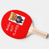 Ping Pong Paddle Tischtennis Schläger (Seitenansicht)