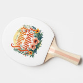 Ping Pong Paddle Tischtennis Schläger (Seitenansicht)