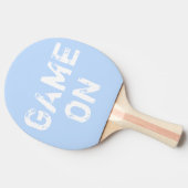 Ping Pong Paddle Tischtennis Schläger (Seitenansicht)