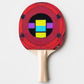 Ping Pong Paddle Tischtennis Schläger (Vorderseite)