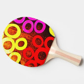 Ping Pong Paddle Tischtennis Schläger (Seitenansicht)