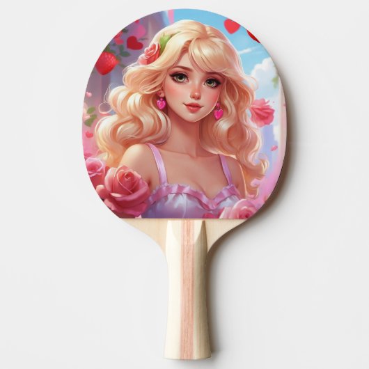 Ping Pong Paddle Tischtennis Schläger (Vorderseite)