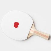 Ping Pong Paddle Tischtennis Schläger (Seitenansicht)