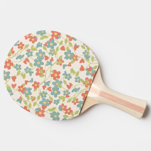 Ping Pong Paddle Tischtennis Schläger (Seitenansicht)