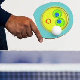 Ping Pong Paddle - Überraschendes Sonnengesicht Tischtennis Schläger
