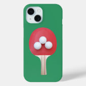 Ping Pong Paddle und Balls Case-Mate iPhone Hülle (Rückseite)