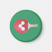 Ping Pong Paddle und Balls Magnet (Vorne)