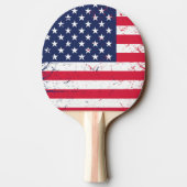 Ping Pong Paddle-USA Flag Ping Pong Paddle Tischtennis Schläger (Rückseite)