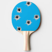Ping Pong Paddles - Wer hat das Bat geschossen! Or Tischtennis Schläger (Rückseite)