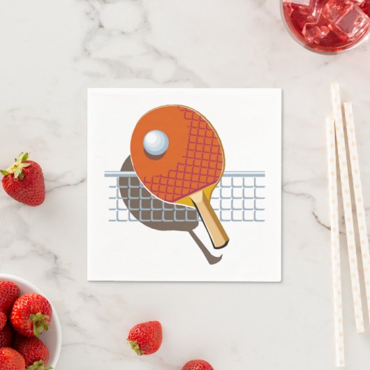 Ping Pong Paper Serviette (Beispiel)