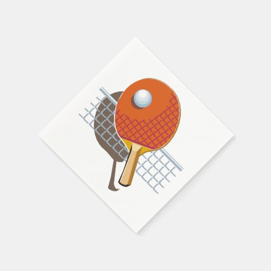 Ping Pong Paper Serviette (Ecke)