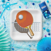 Ping Pong Pappteller (Party)