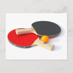 Ping Pong Postkarte