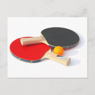 Ping Pong Postkarte