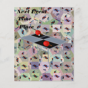 Ping Pong, Promotionspiel-Flyer Flyer