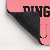 Ping Pong Queen Name personalisiert Mousepad (Ecke)