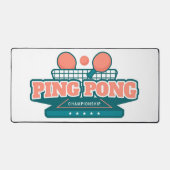 Ping Pong Schreibtischunterlage (Vorderseite)