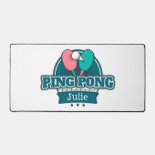 Ping Pong Schreibtischunterlage (Vorderseite)
