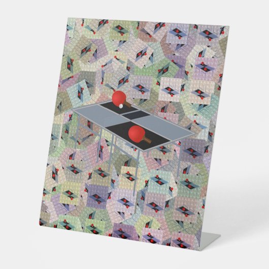 Ping Pong, Sockelschild (Vorderseite)