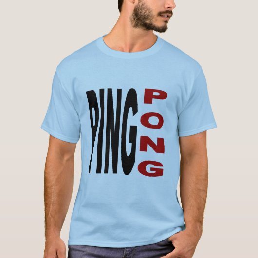 PING PONG T-Shirt (Vorderseite)