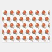 Ping Pong Table Tennis Geschenkpapier Set (Vorderseite 3)