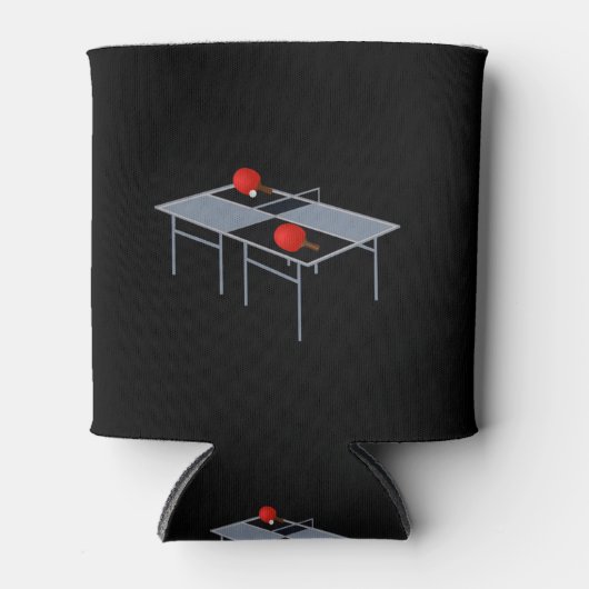 Ping Pong Table with Paddles, Dosenkühler (Vorderseite)