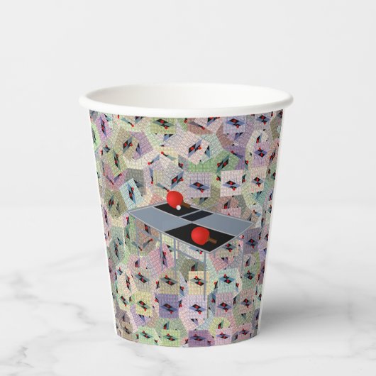 Ping Pong Tables, Pappbecher (Vorderseite)