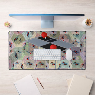 Ping Pong Tables Popart, Schreibtischmatte