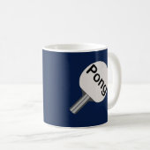 Ping Pong Tasse (VorderseiteRechts)