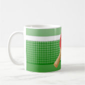 Ping Pong Tischtennis Design Coffee Tasse (Links)