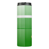 Ping Pong Tischtennis Design Thermosbecher (Rückseite)