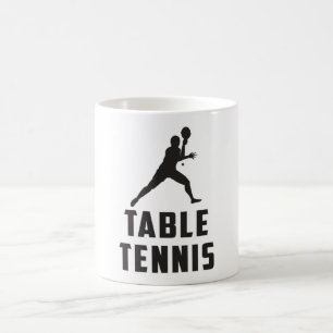 Ping Pong Tischtennis Paddle Spieler Geschenk Idee Kaffeetasse