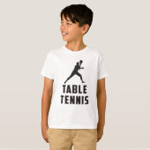 Ping Pong Tischtennis Paddle Spieler Geschenk Idee T-Shirt (Vorne ganz)