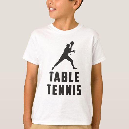 Ping Pong Tischtennis Paddle Spieler Geschenk Idee T-Shirt (Vorderseite)