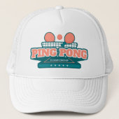 Ping Pong Trucker Hat Truckerkappe (Vorderseite)