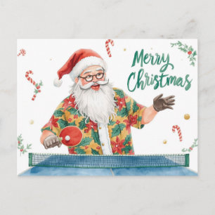 Ping Pong Weihnachten Santa Claus hawaiianisches H