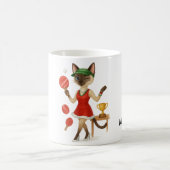 Ping Pong Weihnachten Thema Kaffeetasse (Mittel)