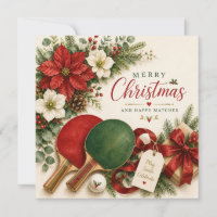 Ping Pong Weihnachtsmotiv
