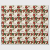 Ping-Pong-Weihnachtsthema  Geschenkpapier (Flach)