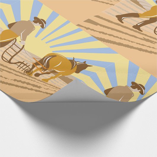 Pingen eines Felds Geschenkpapier