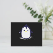 Pingiun Herr EGG Postkarte (Stehend Vorderseite)