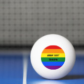 Pingpong-Ball IN RAINBOW, UM PERSÖNLICH ODER ZU KO Tischtennisball (Netto)